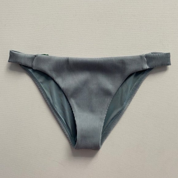 RVCA Faded Storm-Hued Ribbed bikini Bottom - Picture 3 of 4